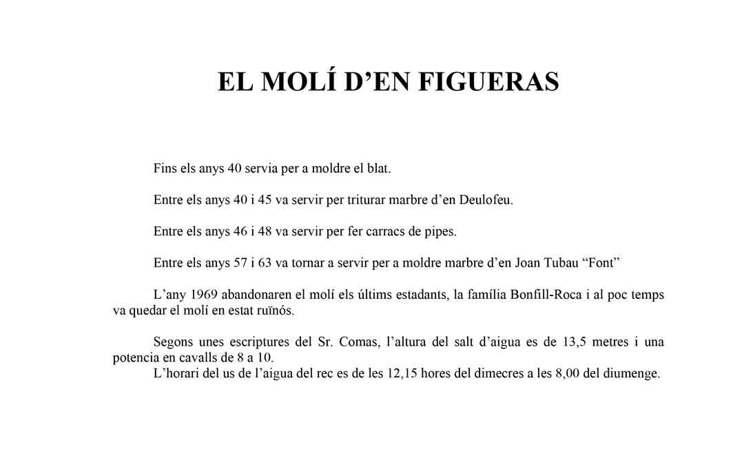El Moli d'en Figueres