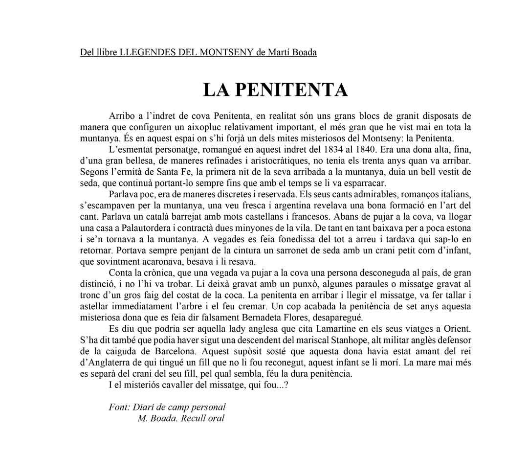 La Penitenta
